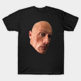 The Rock Eyebrow Raise Face Meme T-Shirt